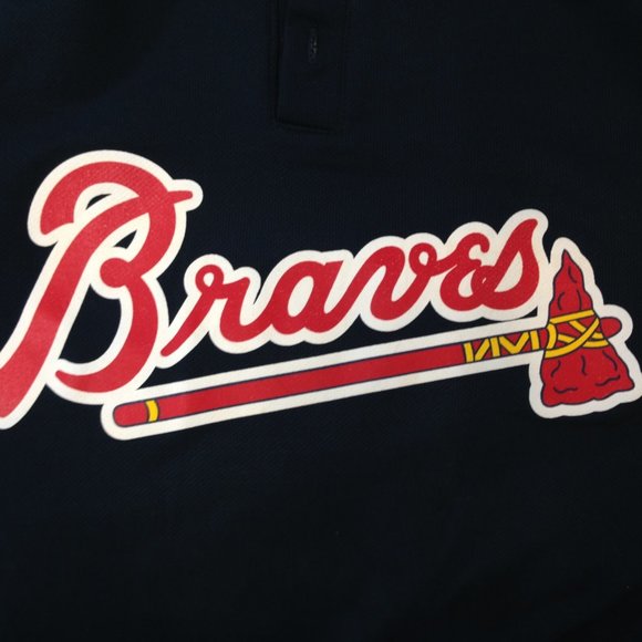 Braves Johnny Trump's Men's Med Short Sleeve - Picture 6 of 8